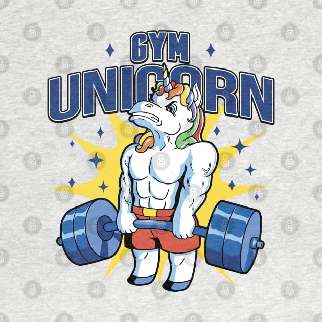 Fitness Fantasy The Mythical Gym Unicorn by Life2LiveDesign